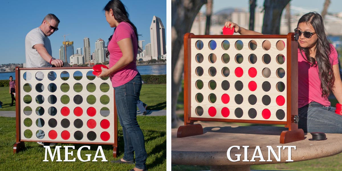Big News! Our NEW Giant & Mega 4 in a Row games are here!