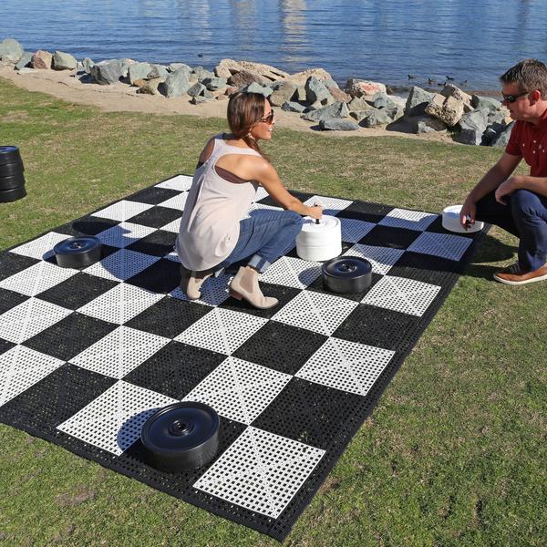Giant Checkers Set