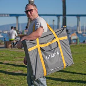 Giant 4 in row game with FREE Carrying Bag