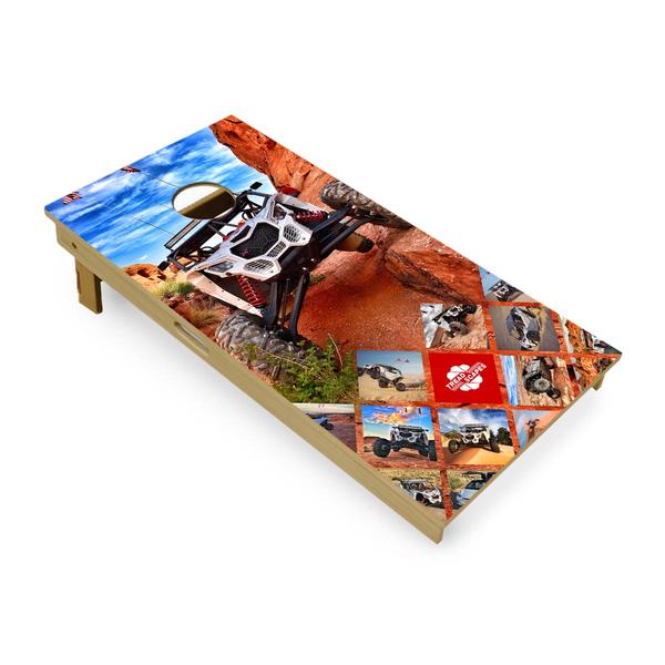 Photo Collage Cornhole Boards