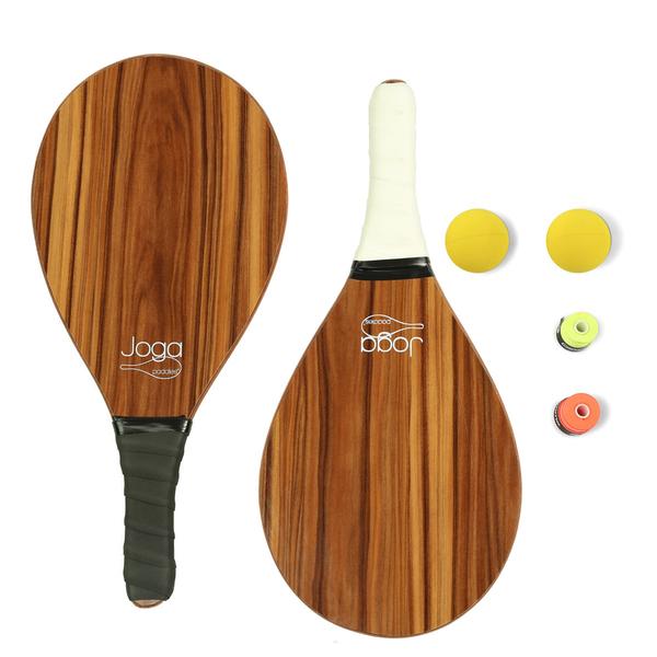 Joga Frescobol Paddles Set (Wood; Dark)