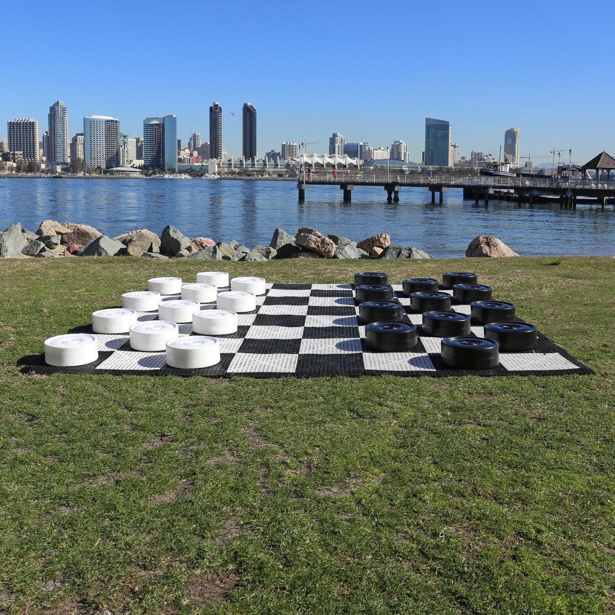 Giant Checkers Set