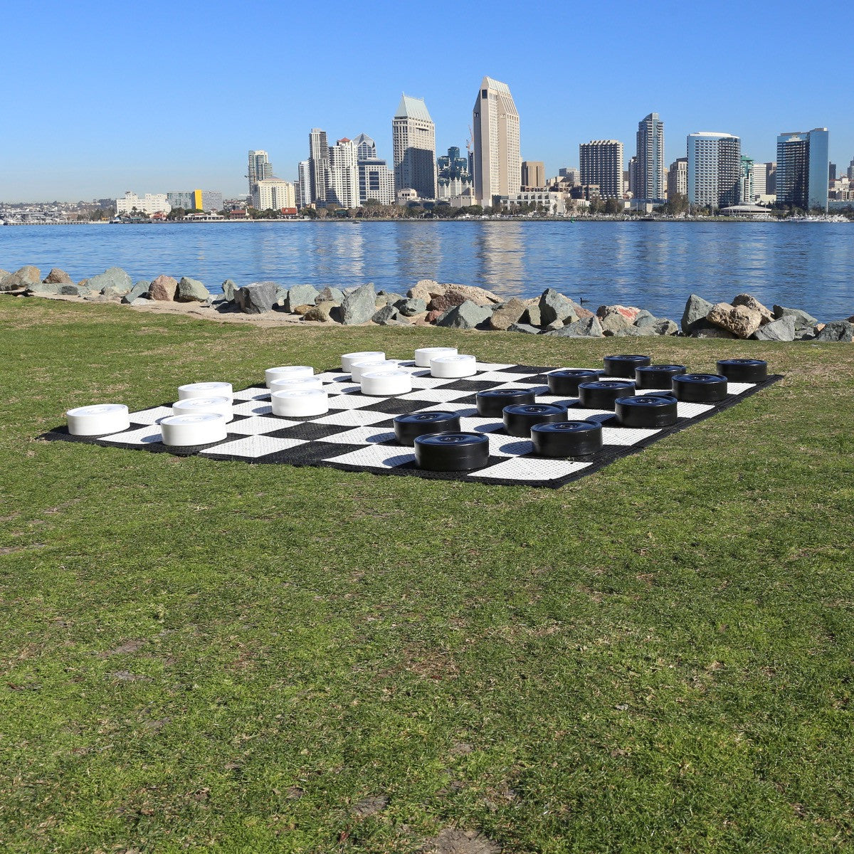 Giant Checkers Set