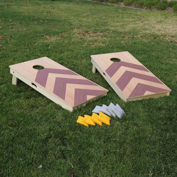 Premium Cornhole Game (Angle Design)