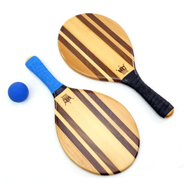 Frescobol Paddle Set (Beach Stripes)