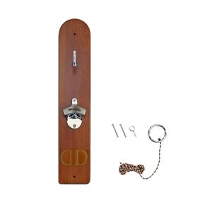 Personalized Hook and Ring Game with Bottle Opener and Magnetic Bottle Cap Catch