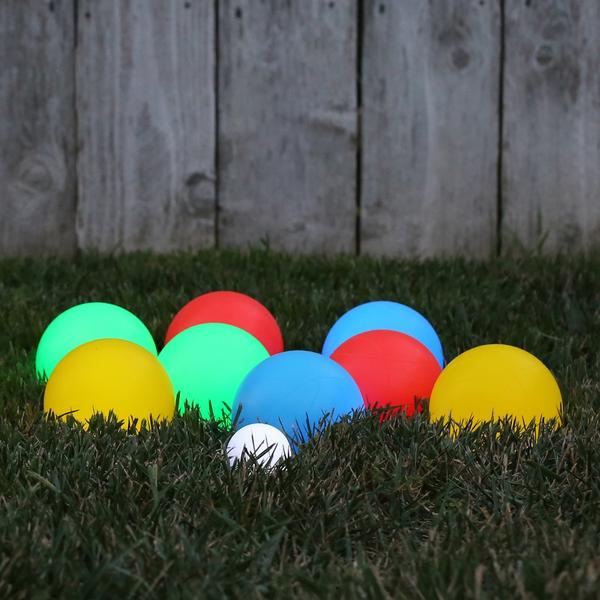 Lighted LED Bocce Ball Set
