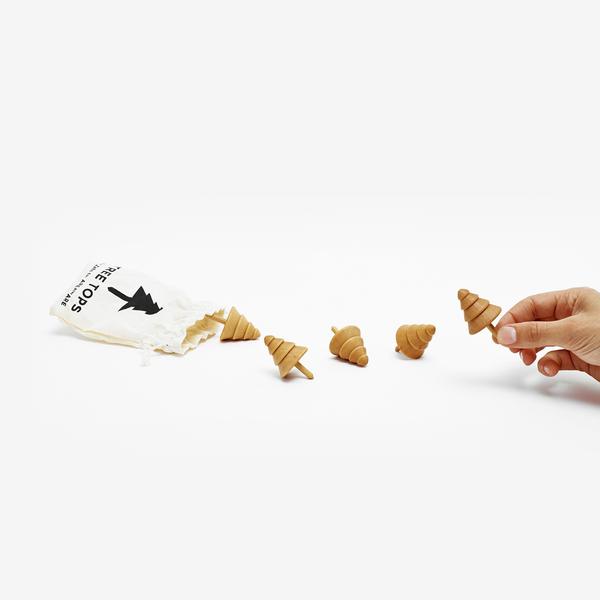 Tree Tops Spinning Tops