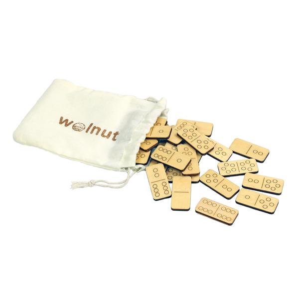 Travel Dominoes in Muslin Bag